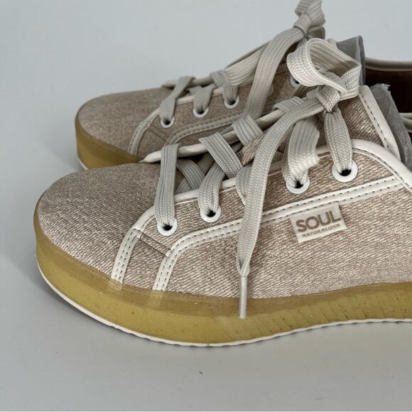 SOUL Naturalizer Iliana Lace Up sneakers sand beige - 6 - Picture 4 of 13